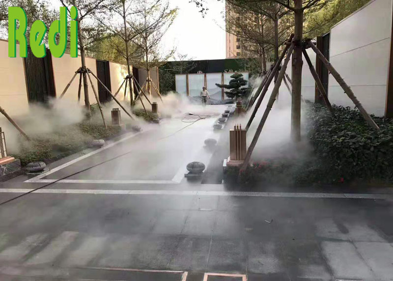公园景观雾森系统|高压喷雾系统|人造雾景观必一BSports制造
