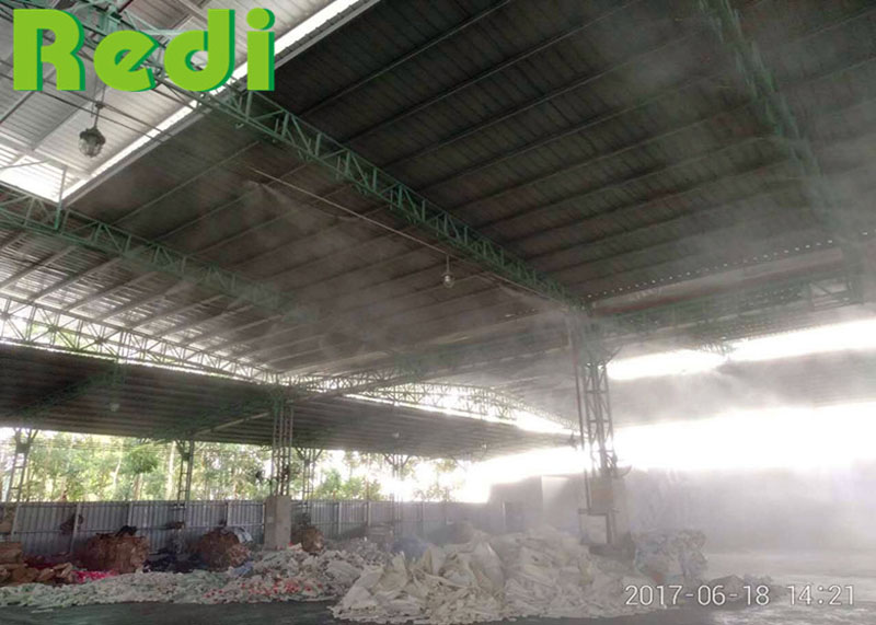 人造雾冷雾工程/玻璃房顶降温工程/中央空调主机降温哪家强?